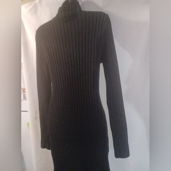 NWT Black Sweater Dress - Picture 5 of 12